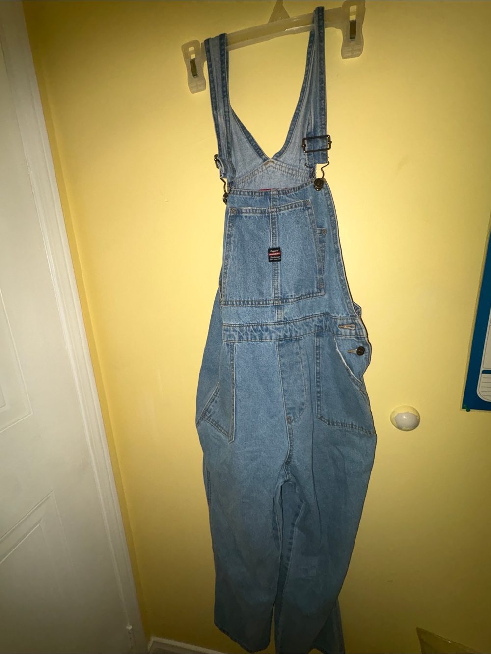 UNIONBAY Light Blue Denim Overalls with Metal Hardware